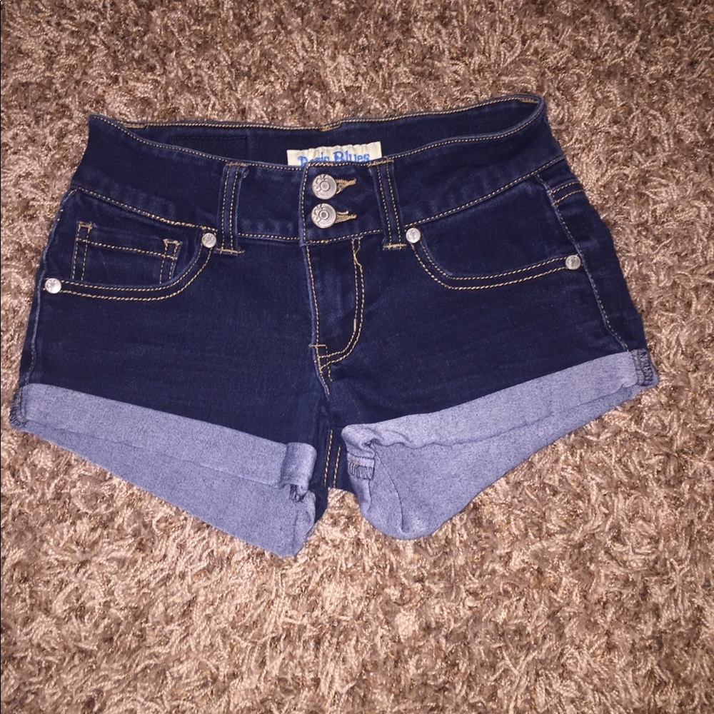 Girl jean shorts